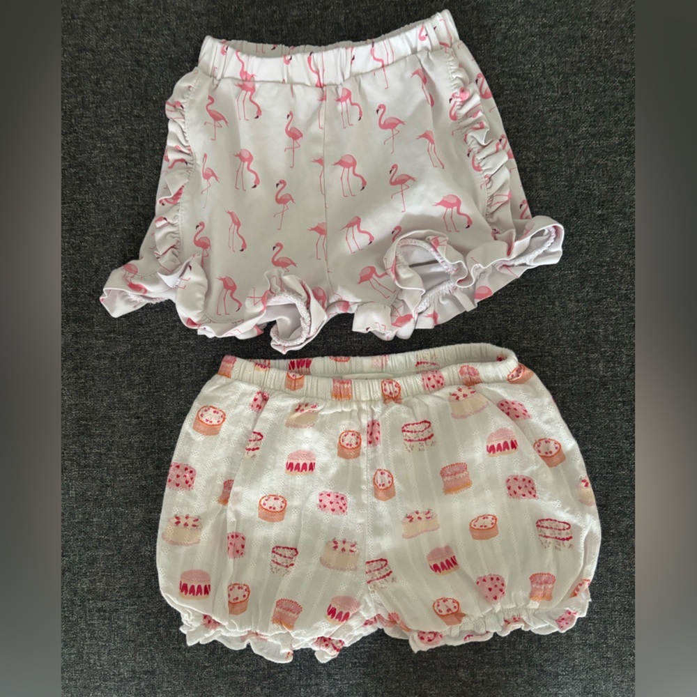 Sweet Honey and Stitchy Fish Girls Shorts Bundle 5/6